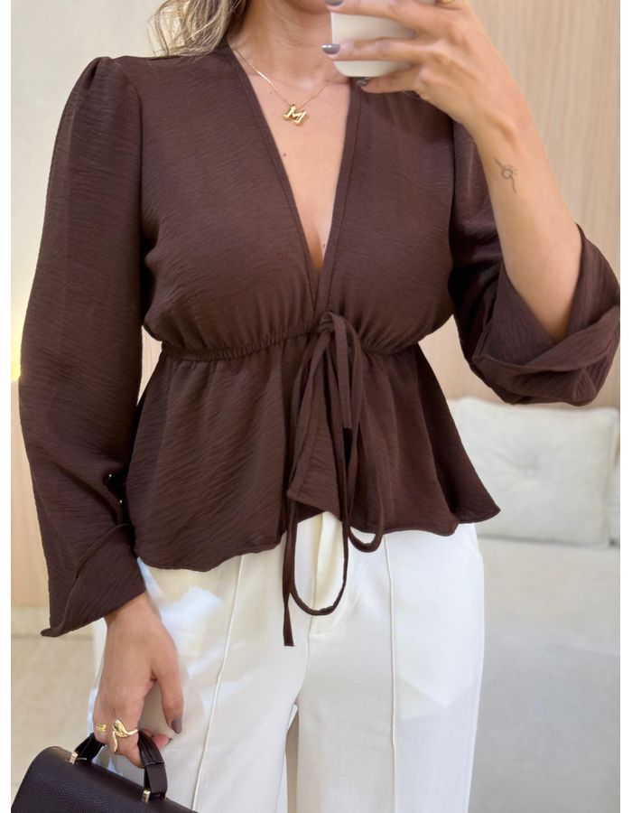 BLUSA MANGA LONGA ISIS MA... - MOOD STORE