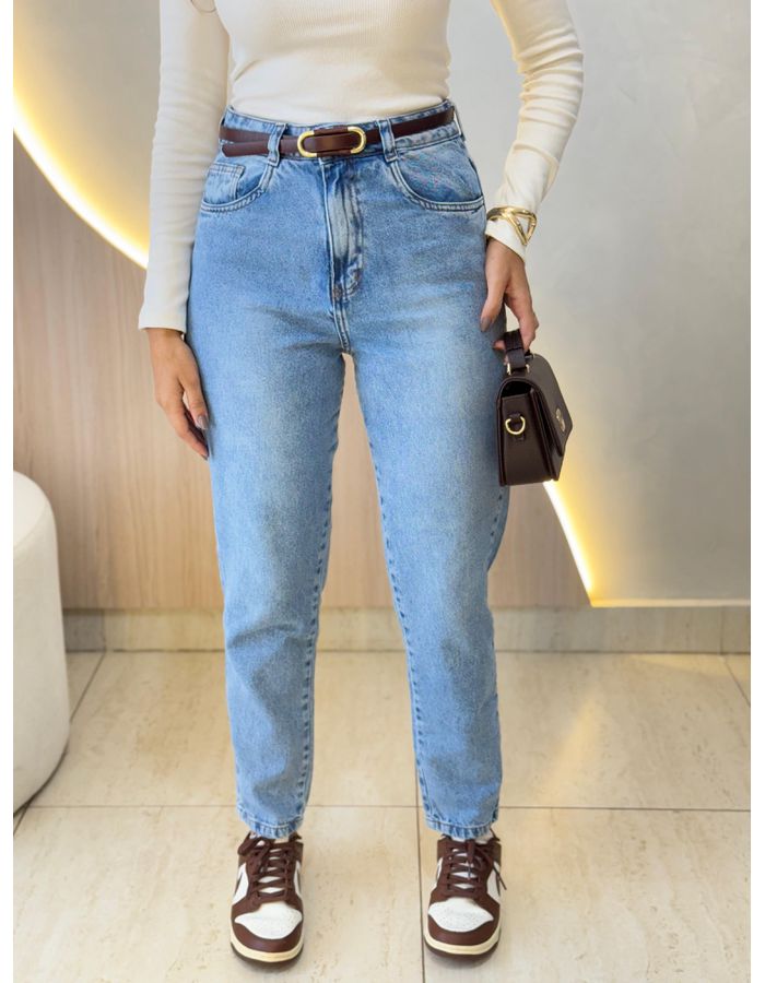 CALÇA MOM CLARA JEANS CLA... - MOOD STORE