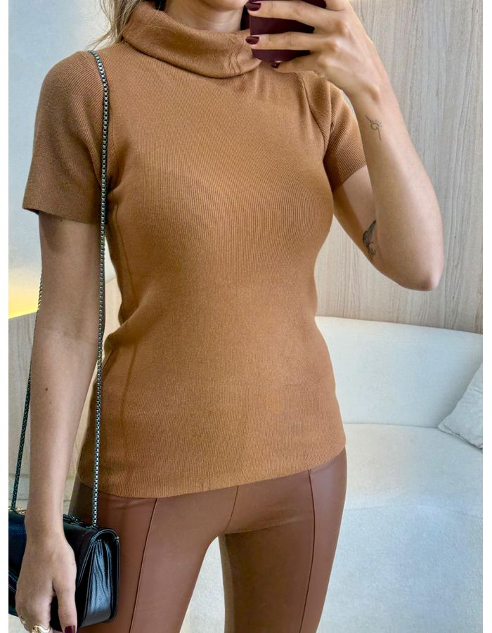 BLUSA TRICOT MANGA CURTA ... - MOOD STORE