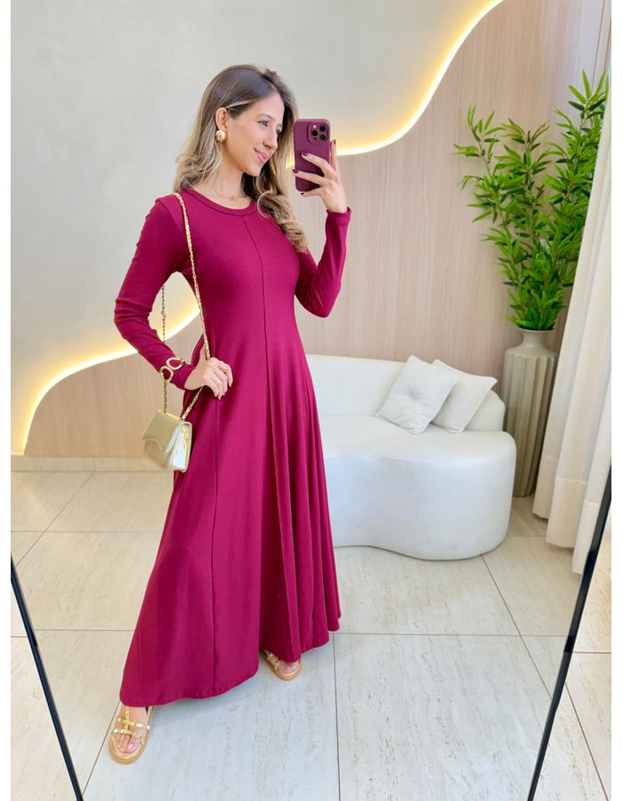 VESTIDO YASMIN CANELADO M... - MOOD STORE