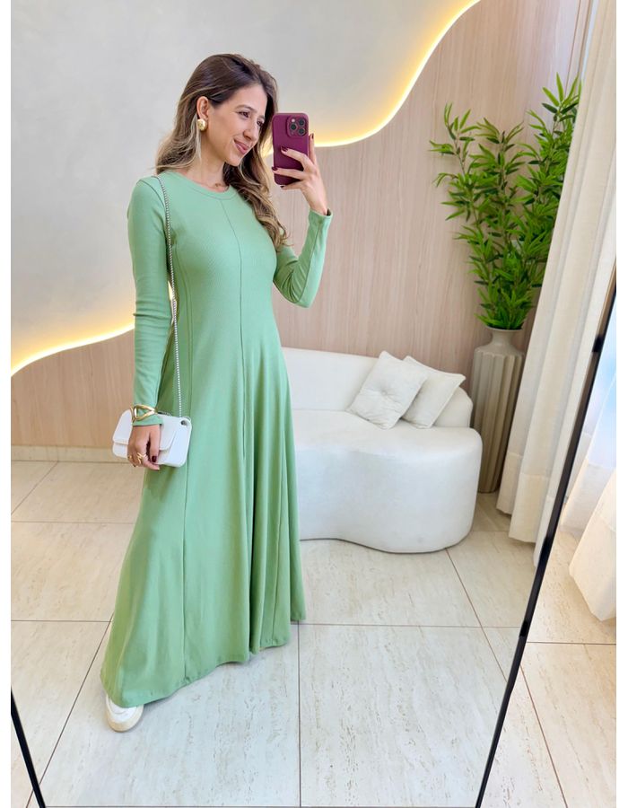 VESTIDO YASMIN CANELADO M... - MOOD STORE