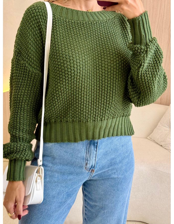 BLUSA TRICOT JAQUELINE VE... - MOOD STORE