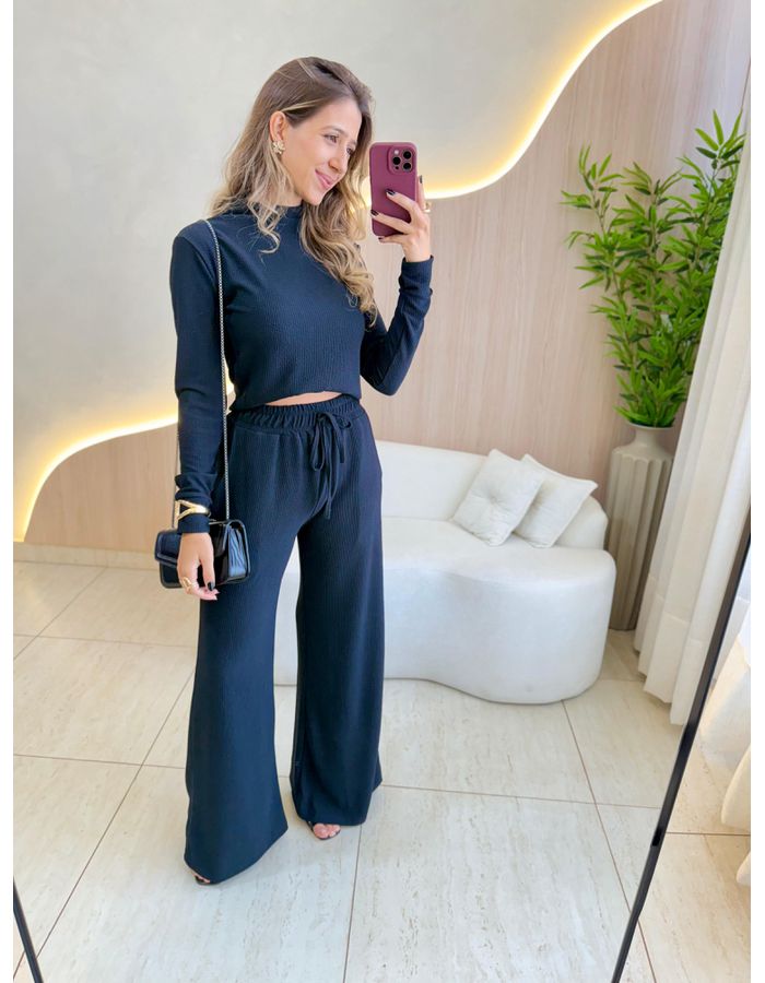 CONJUNTO CALÇA CLARISSE P... - MOOD STORE