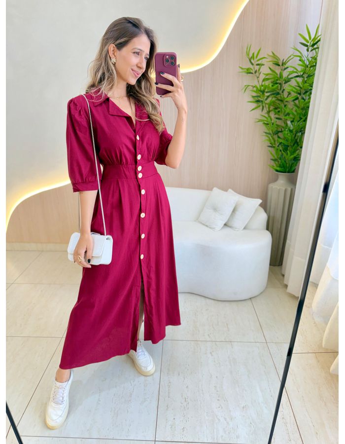 VESTIDO LINHO SHEILA MARS... - MOOD STORE