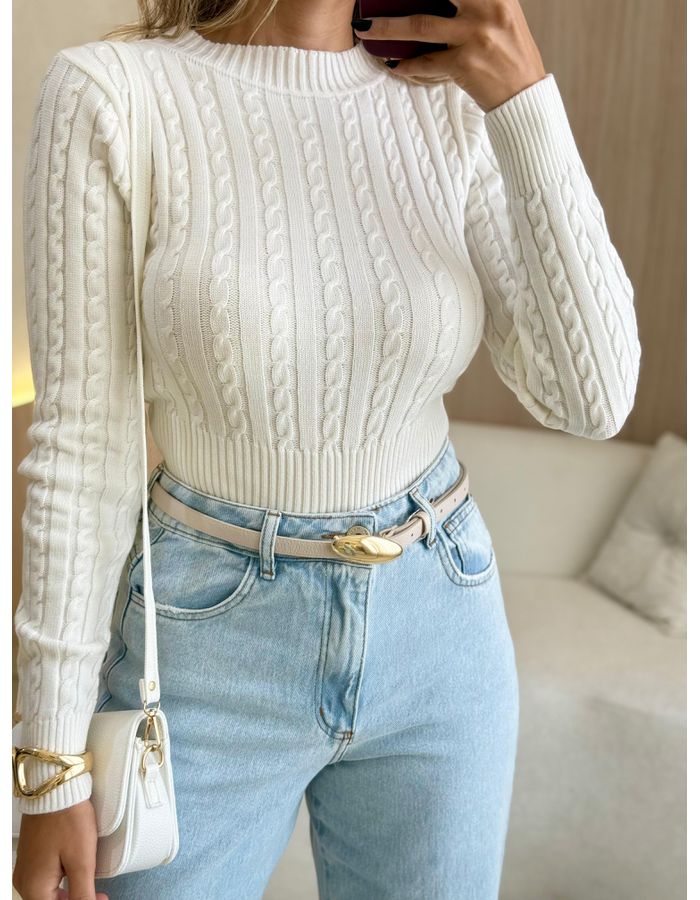 BLUSA CROPPED DRIKA OFF - MOOD STORE