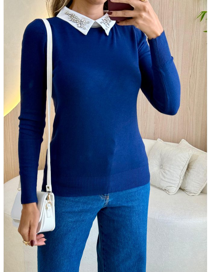 BLUSA MANGA LONGA PEDRARI... - MOOD STORE
