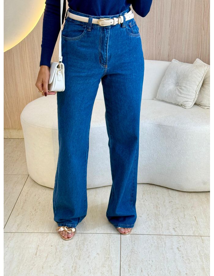 CALÇA JEANS WIDE LEG JESS... - MOOD STORE