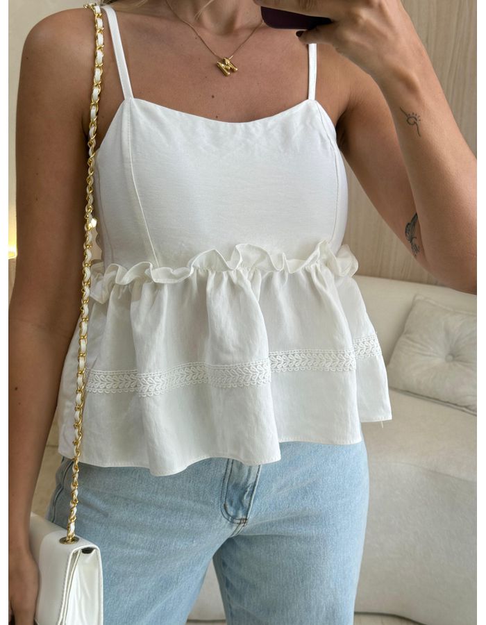 BLUSA CAMILA OFF - MOOD STORE