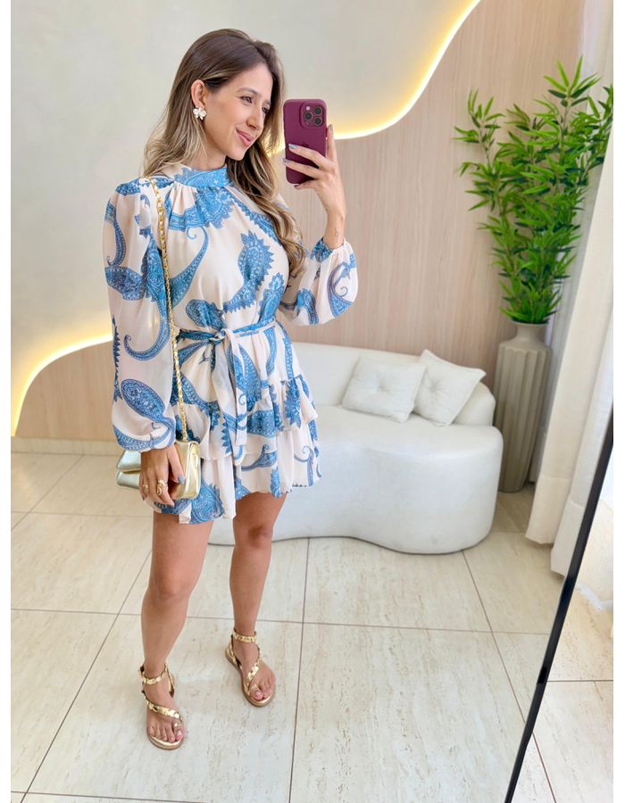 VESTIDO STELLA AZUL CLAR - MOOD STORE