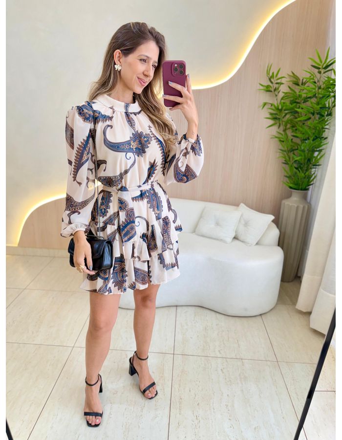 VESTIDO STELLA AZUL MARI... - MOOD STORE