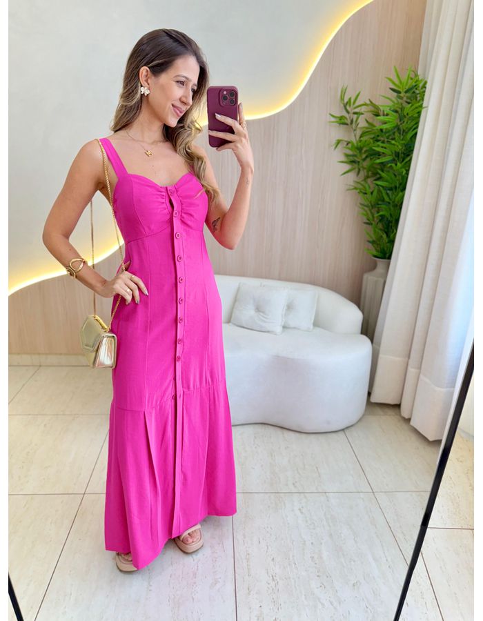 VESTIDO MARISTELA PINK - MOOD STORE