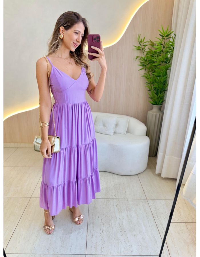 VESTIDO MIDI VIRGINIA ROX - MOOD STORE