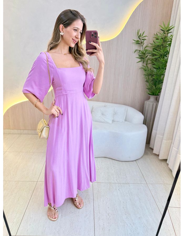 VESTIDO MIDI ANGELA LAVAN... - MOOD STORE