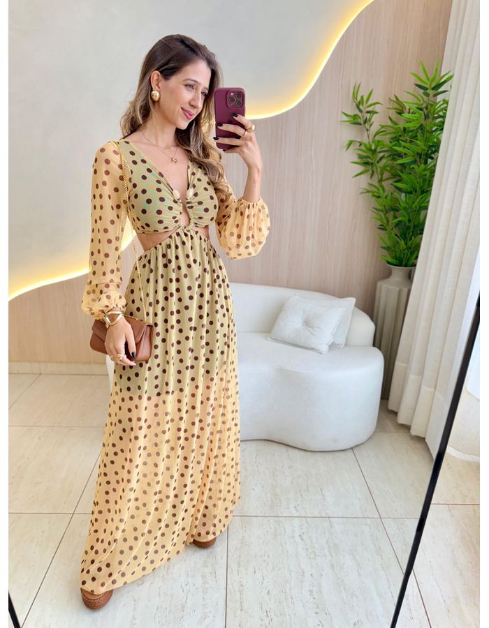 VESTIDO LONGO RUBIA AMAR... - MOOD STORE