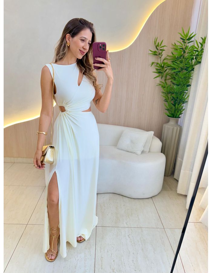 VESTIDO LONGO LAVINIA OFF - MOOD STORE