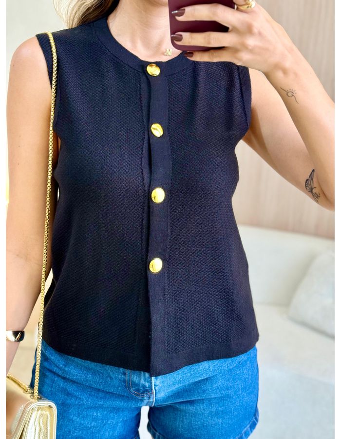 BLUSA MANGA CURTA LIVIA P... - MOOD STORE