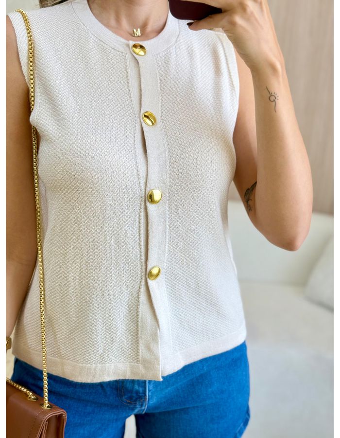 BLUSA MANGA CURTA LIVIA A... - MOOD STORE