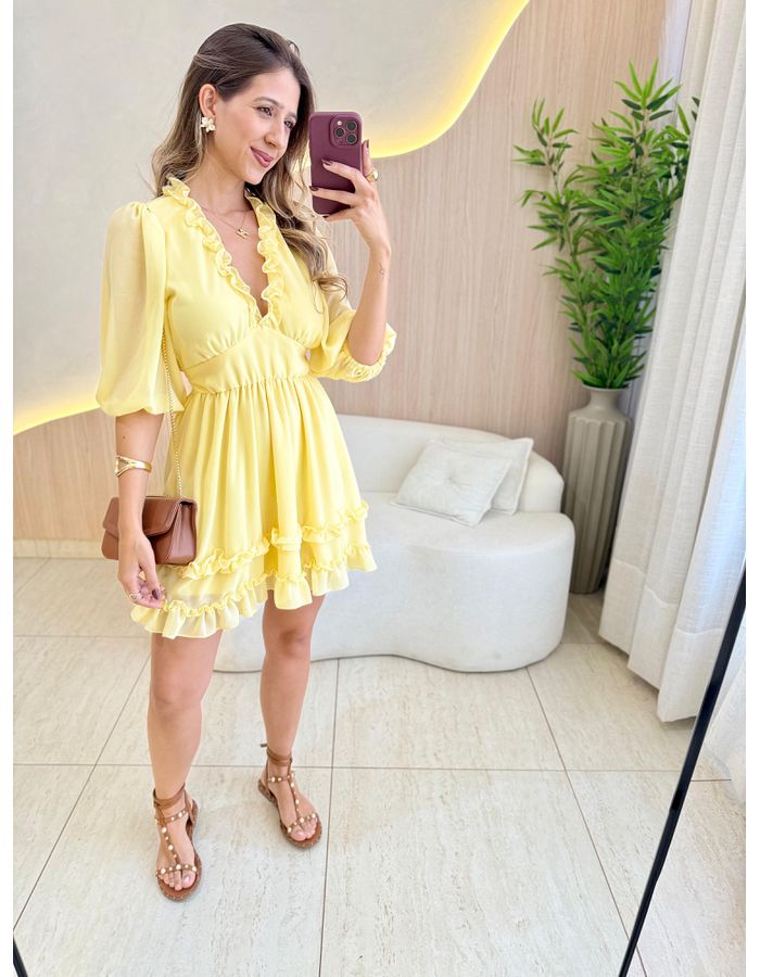 VESTIDO CURTO LADY AMAREL - MOOD STORE