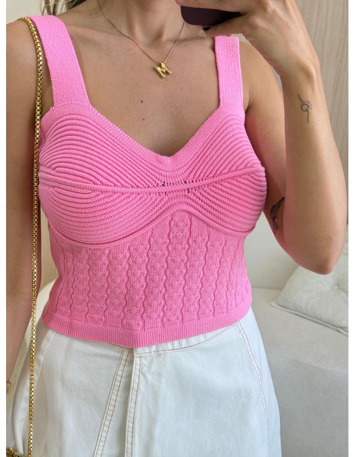 CROPPED DETALHES BUSTO RO... - MOOD STORE
