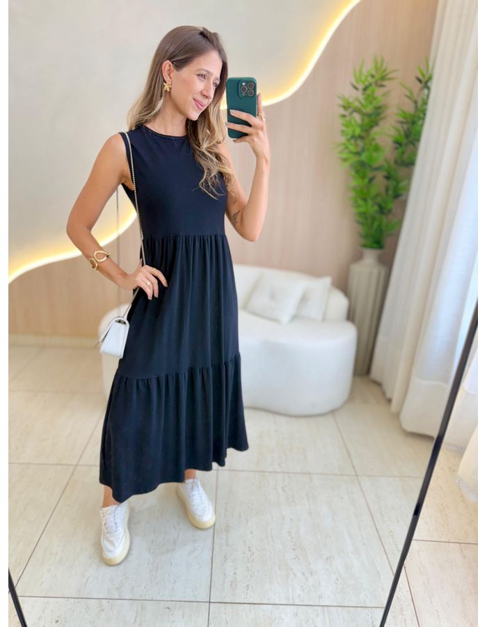 VESTIDO MIDI PATRICIA PRE... - MOOD STORE