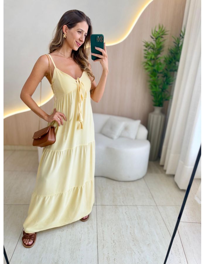 VESTIDO LONGO LAURA AMARE... - MOOD STORE
