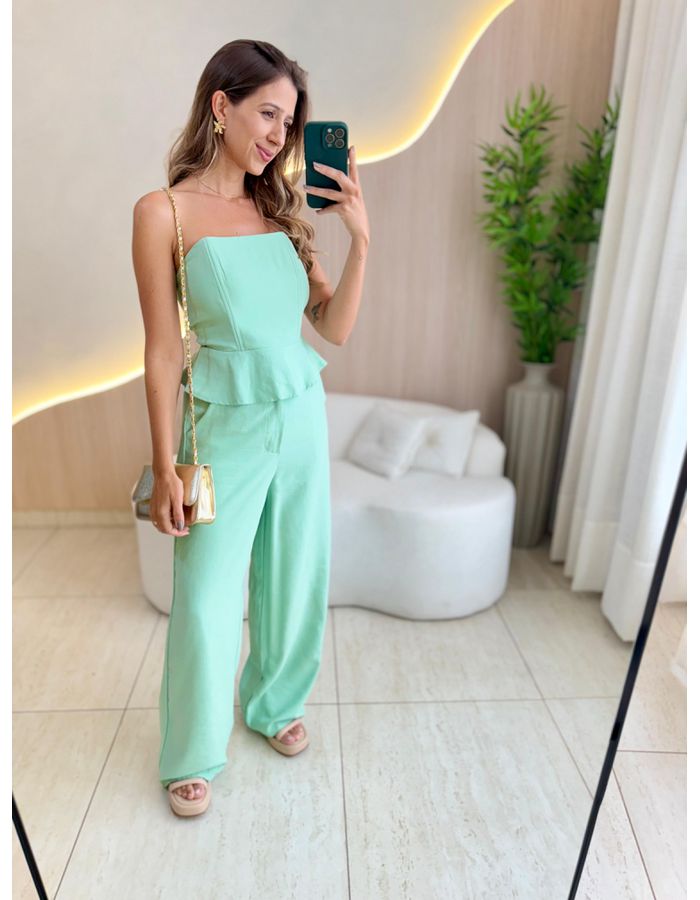 CONJUNTO CALÇA MARY VERDE - MOOD STORE