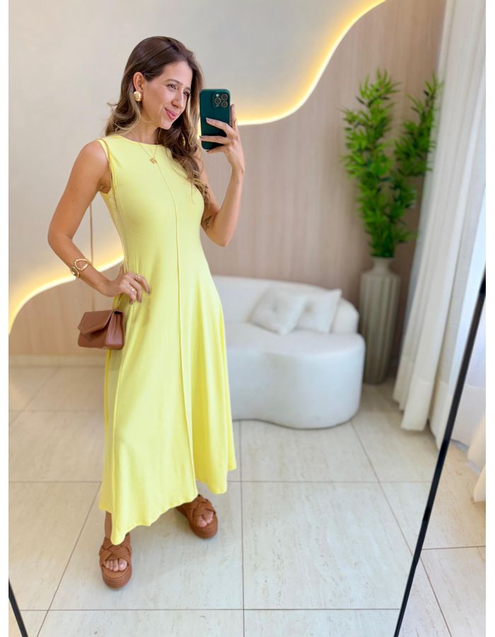 VESTIDO YASMIN CANELADO A... - MOOD STORE