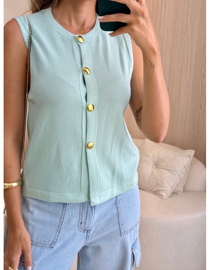 BLUSA MANGA CURTA LIVIA V... - MOOD STORE