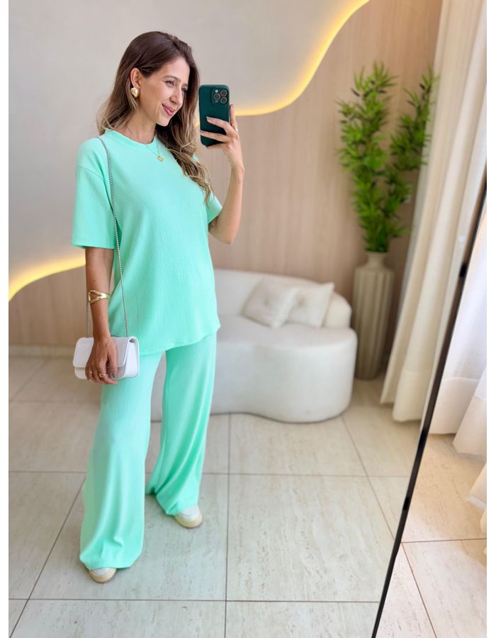 CONJUNTO CALÇA CECILIA VE... - MOOD STORE