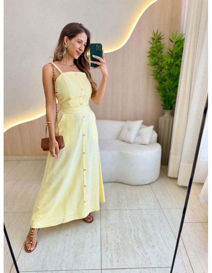 CONJUNTO SAIA AURORA AMAR... - MOOD STORE