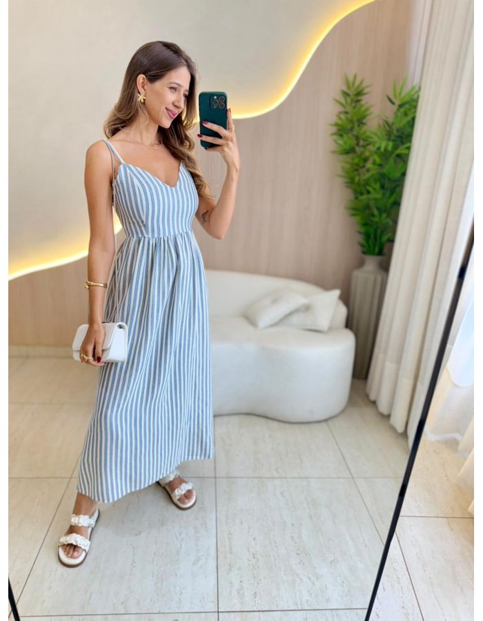 VESTIDO MIDI MARIA LUIZA ... - MOOD STORE