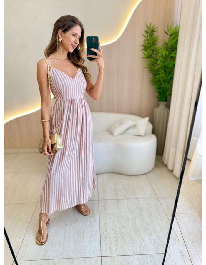 VESTIDO MIDI MARIA LUIZA ... - MOOD STORE