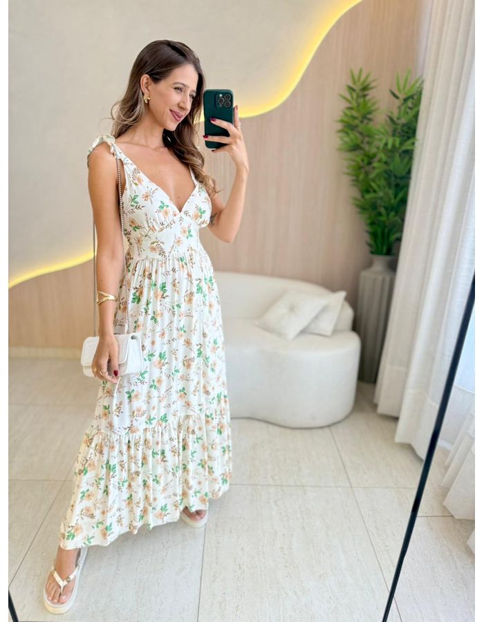 VESTIDO MIDI JAQUE OFF/NU... - MOOD STORE