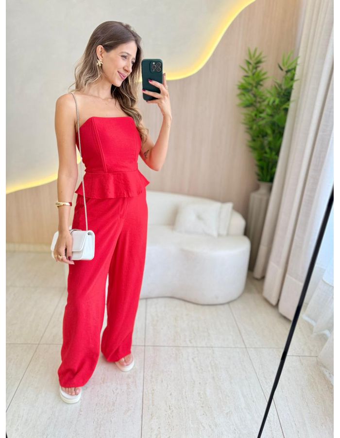 CONJUNTO CALÇA MARY VERME... - MOOD STORE