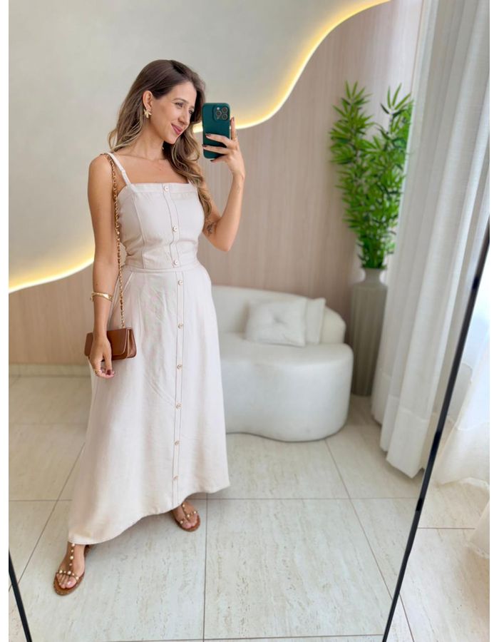 CONJUNTO SAIA AURORA NUDE - MOOD STORE