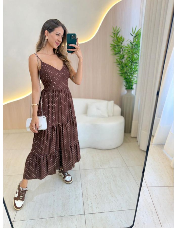 VESTIDO MIDI VIRGINIA POA... - MOOD STORE
