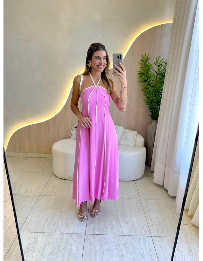 VESTIDO MIDI MARIA RITA R... - MOOD STORE