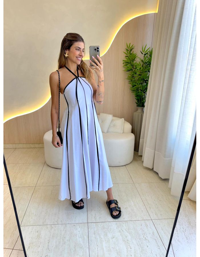 VESTIDO MIDI MARIA RITA B... - MOOD STORE