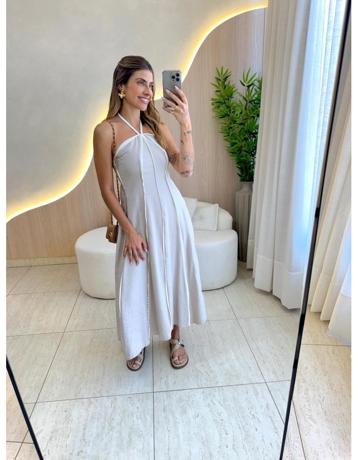 VESTIDO MIDI MARIA RITA A... - MOOD STORE