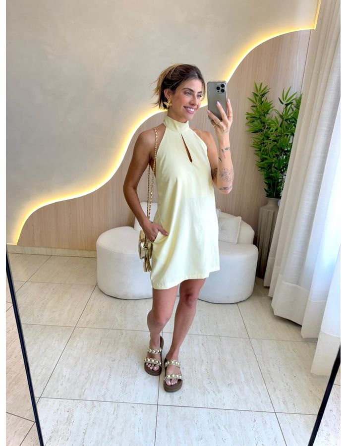 VESTIDO CURTO SUZY AMAREL - MOOD STORE