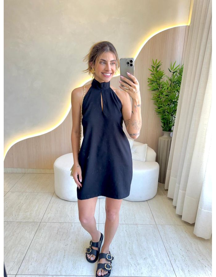 VESTIDO CURTO SUZY PRETO - MOOD STORE