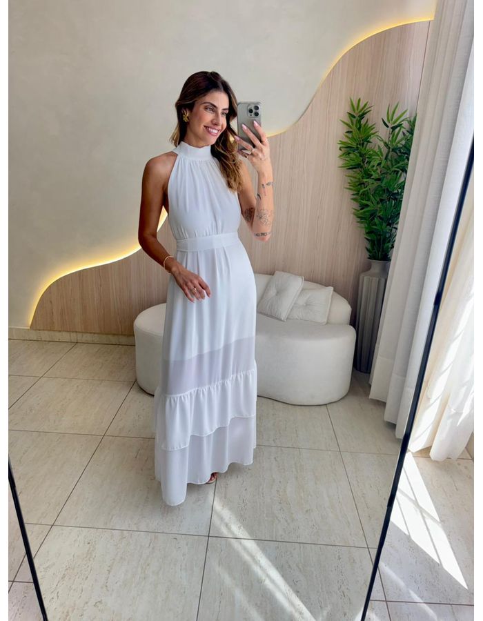 VESTIDO LONGO STEFANIA OF - MOOD STORE