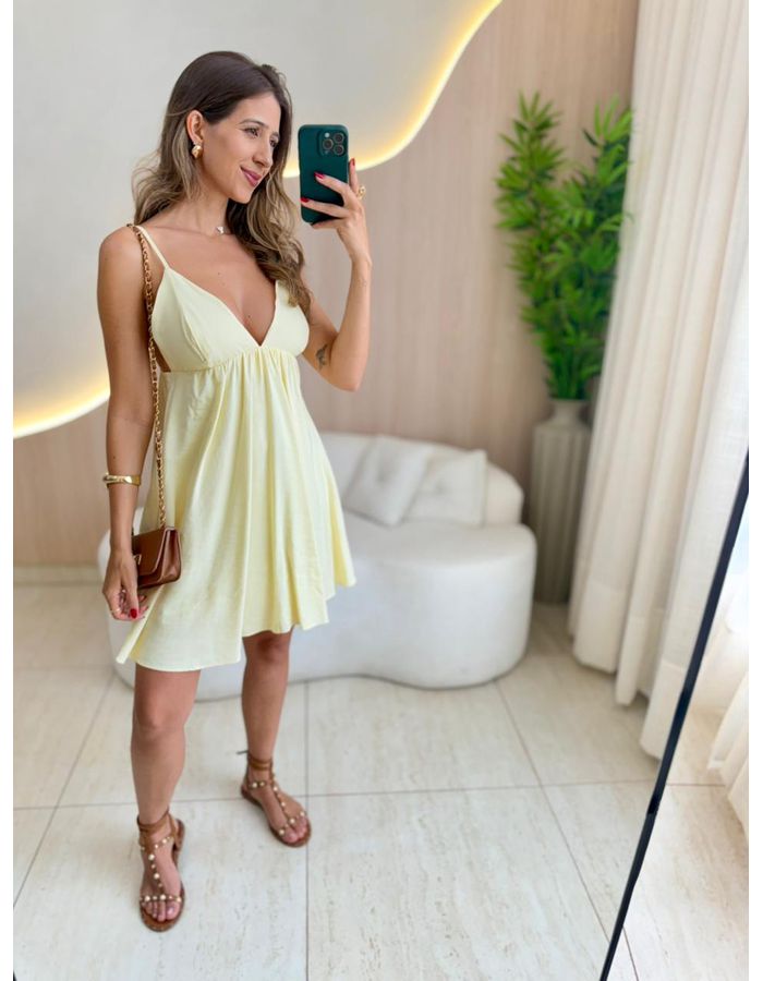 VESTIDO CURTO LORRAINE AM... - MOOD STORE