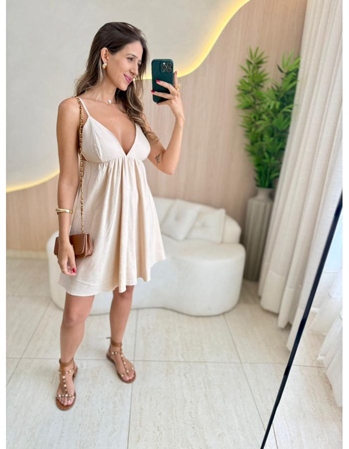 VESTIDO CURTO LORRAINE NU... - MOOD STORE