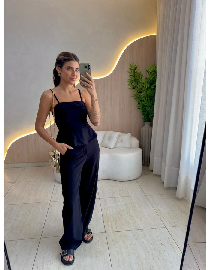 CONJUNTO CALÇA POLIANA PR... - MOOD STORE