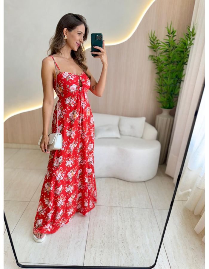 VESTIDO LONGO VITORIA VER... - MOOD STORE