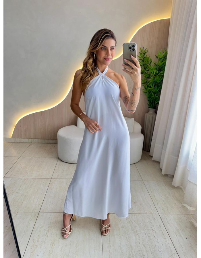 VESTIDO MIDI GISELE BRANC - MOOD STORE