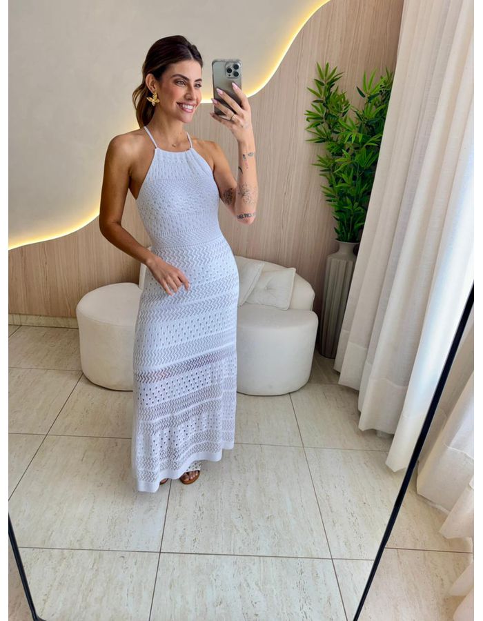 VESTIDO MELISSA BRANCO - MOOD STORE