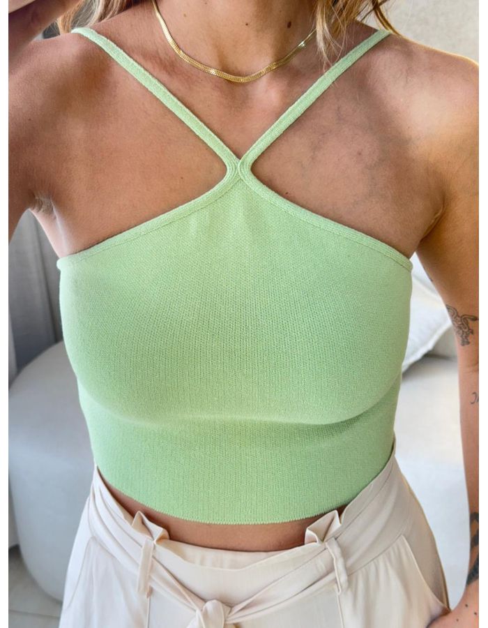 CROPPED EVA VERDE - MOOD STORE