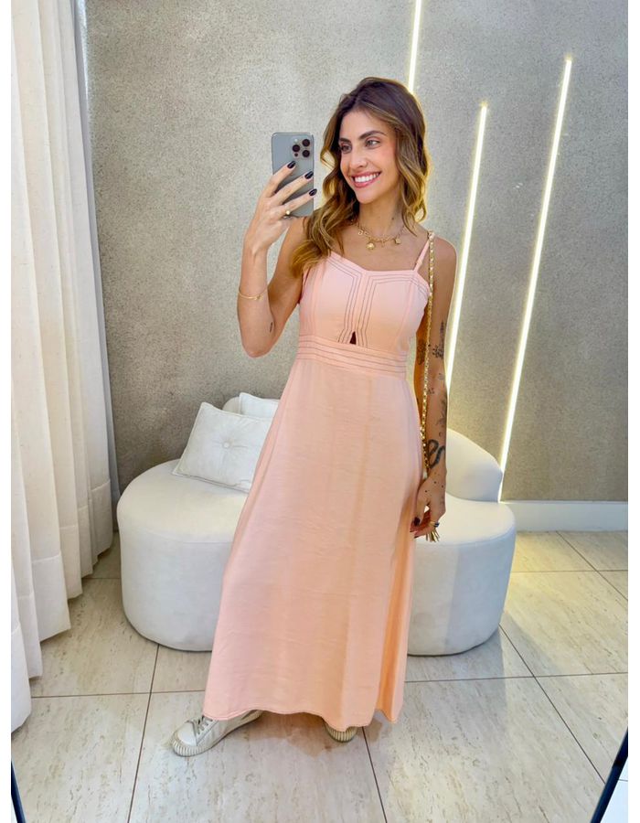 VESTIDO MIDI MIRIAN SALMÃ... - MOOD STORE